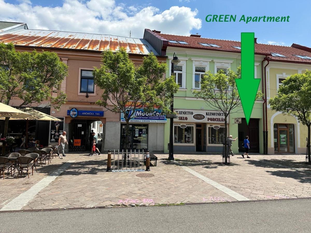 Green Apartment - City Centre - Main Square Liptovský Mikuláš المظهر الخارجي الصورة